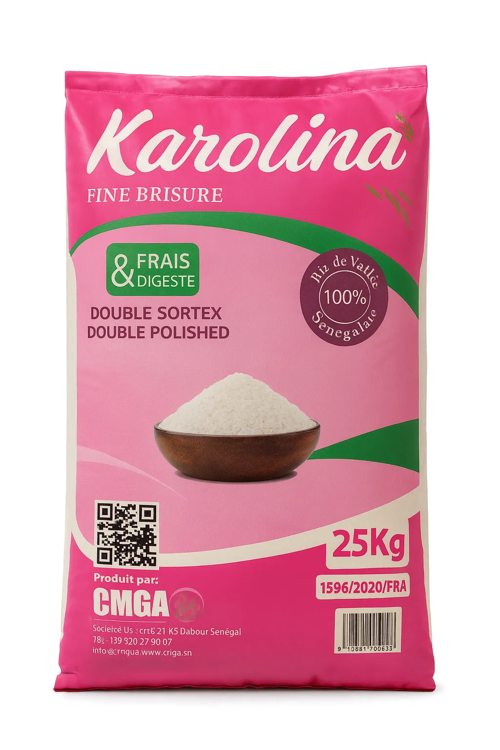 sac riz karolina 25kg